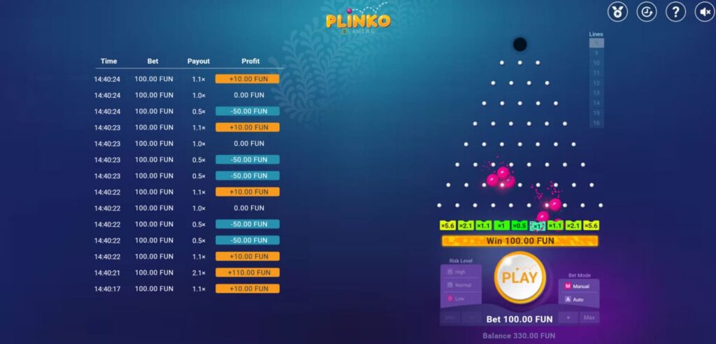 Plinko Game