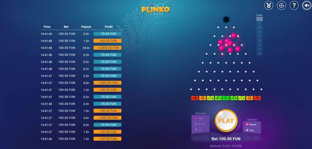 Plinko casino